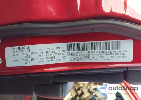 2017 Jeep Cherokee Altitude Fwd z USA, uszkodzony, nr VIN 1C4PJLAB2HW578381